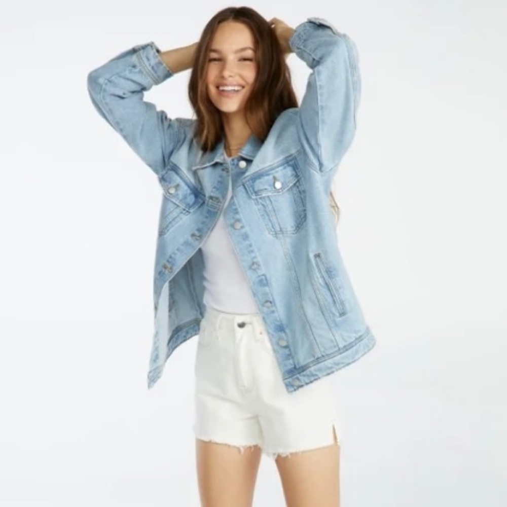 Oversized Denim Jacket - Picture 6 of 6